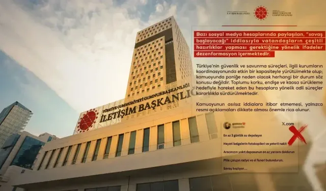 “Savaş Çıkacak” İddialarına Resmî Yalanlama