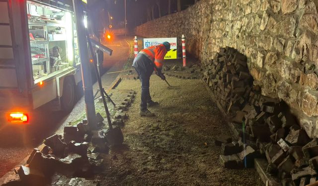 Kocaeli’de Gece Mesaisi: Ekipler Kent Uyurken Sahada