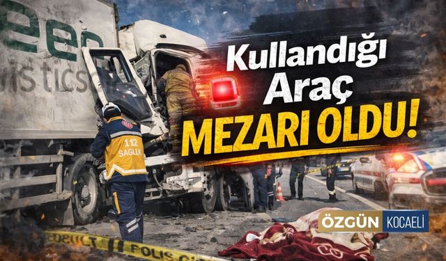 Kullandığı Araç Mezarı Oldu!