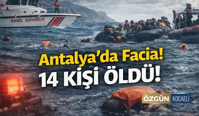 Antalya'da Facia! 14 Kişi Öldü