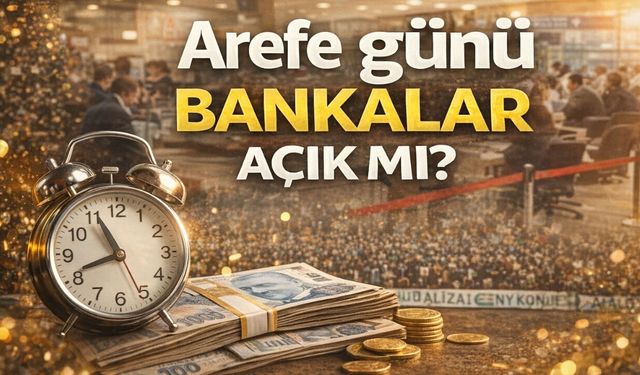 Arefe Günü Bankalar Açık Mı? Bankalar Kaça Kadar Açık?