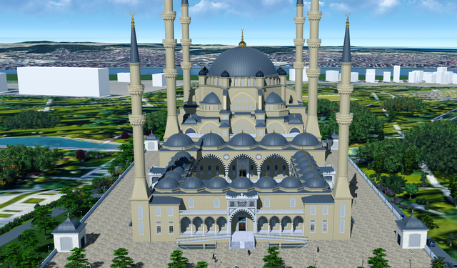 Gebze'ye Dev Cami Yapılacak