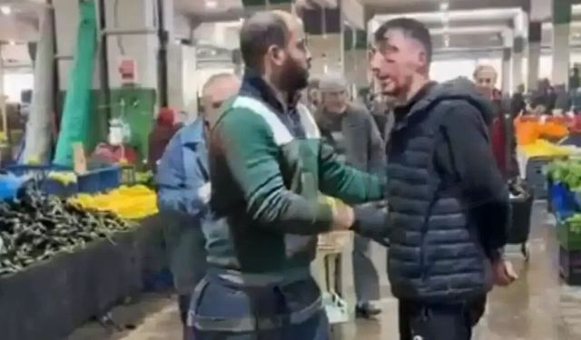 Doğukışla Pazar Alanı’nda Kavga!