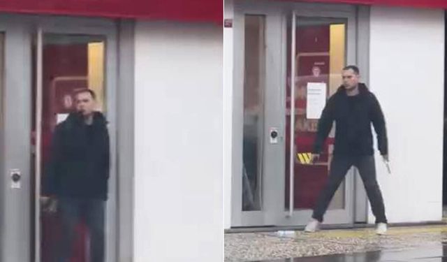 Banka Soymaya Kalkan Şahısa Özel Harekat Müdahale Etti