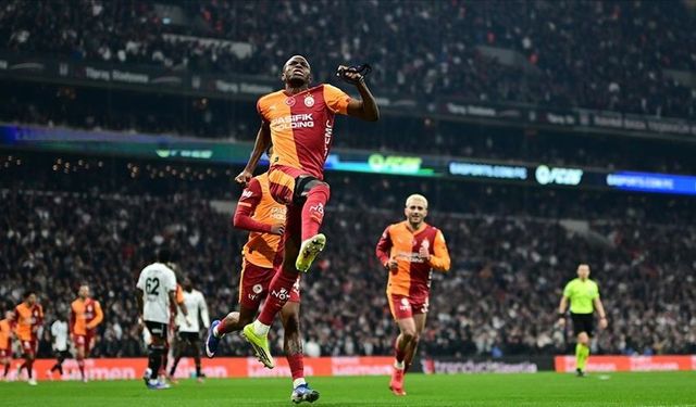 10 Kişi Kalan Galatasaray Derbiyi Kazandı: Beşiktaş’ı Deplasmanda 1-0 Mağlup Etti