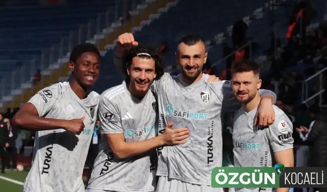 Kocaelispor’dan İstanbul’da Altın Değerinde 3 Puan