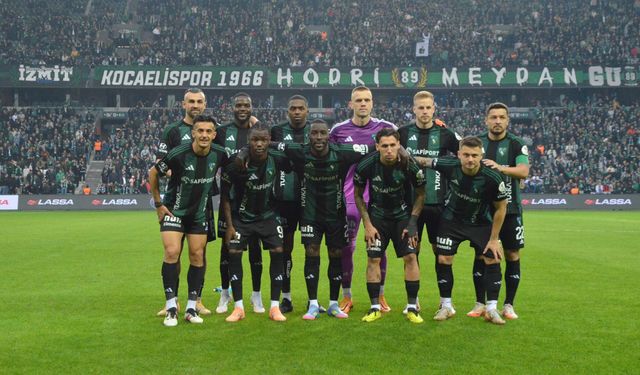 Kocaelispor – Konyaspor maçının ilk 11’leri açıklandı