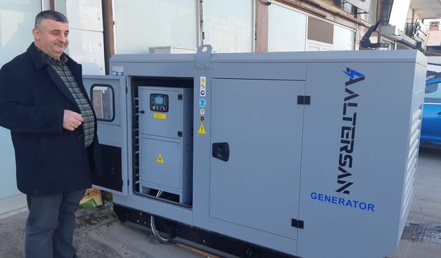 Elektrik kesintileri esnafı vurdu: Şan, çözümü jeneratörde buldu