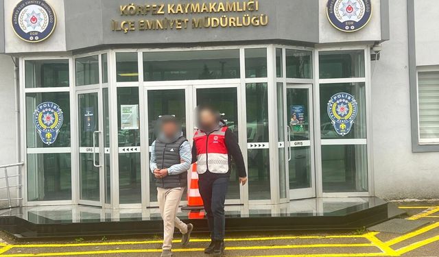 Kocaeli’de hırsızlık suçundan aranan hükümlü yakalandı