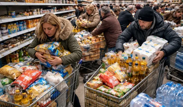 Savaş Korkusu Marketlere Yansıdı