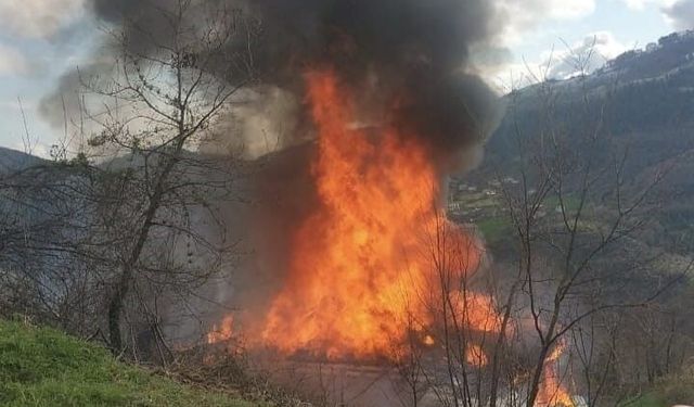 Yaşlı Kadın Yanarak Öldü