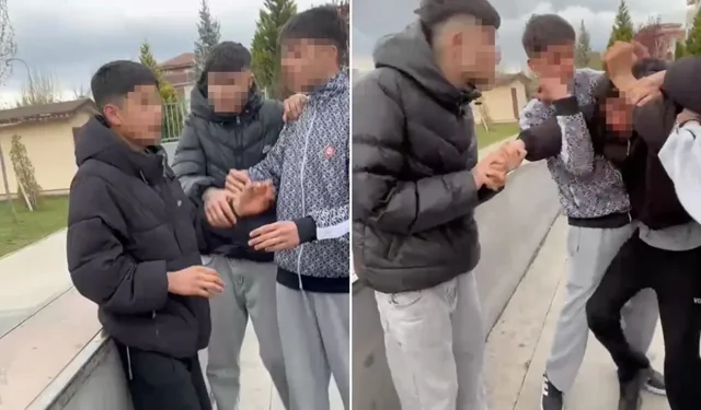Akranlarını Darbettiler: Gören Güvenlik Kayıtsız Kaldı