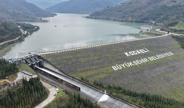 Kocaeli’de dikkat çeken uygulama: Fazla su Sapanca Gölü’ne aktarılıyor