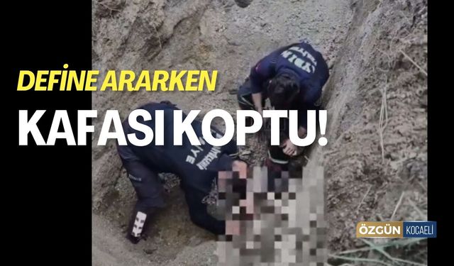 Define Ararken Kafası Koptu!