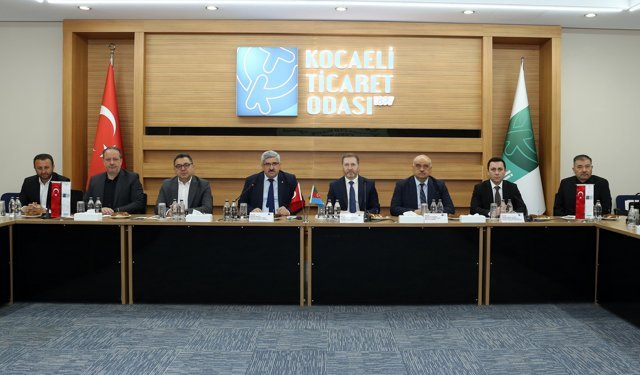 Kocaeli’de Türkiye-Azerbaycan İş Birliği Masaya Yatırıldı