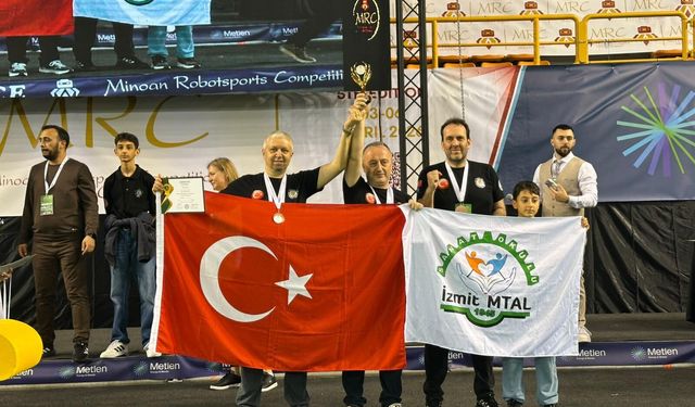 Kocaeli’nin robotik takımları dünya zirvesinde