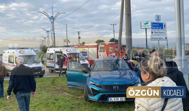 Kocaeli Son Dakika! Üniversite Yolunda Feci Kaza: Yaralılar Var