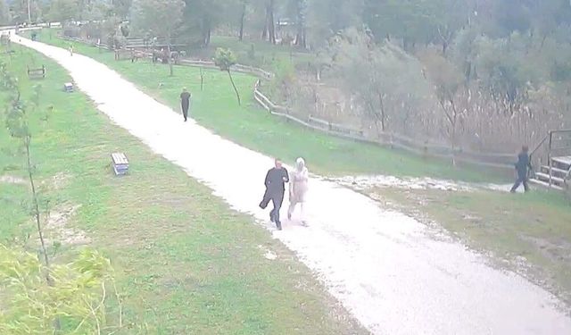 Genç Kadının Ölmeden Önceki Son Anları Kamerada