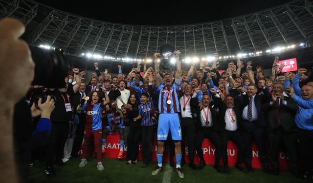 Türkiye Kupasında Şampiyon Trabzonspor