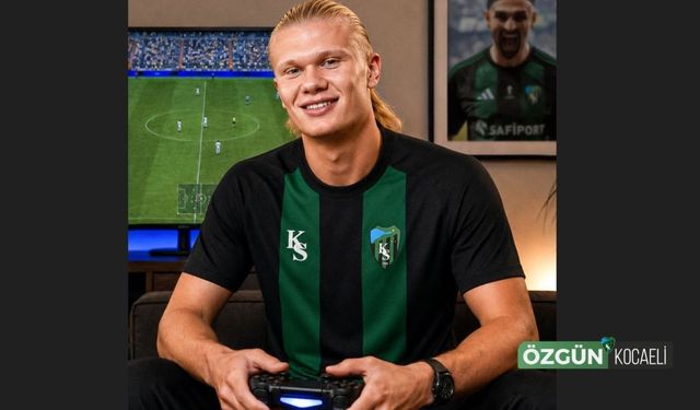 Kocaelispor'dan Haaland'a "Belki Bir Gün"