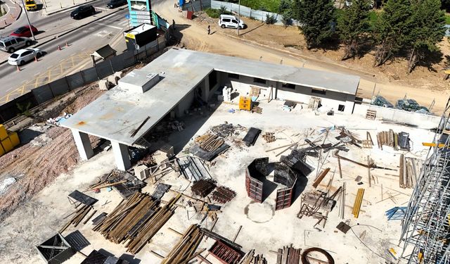 Umuttepe Camii’nde Çalışmalar Hızlandı