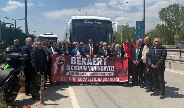 Karasu grevdeki işçilere seslendi: "Emekçinin hakkını vermemek için çabalıyorlar"