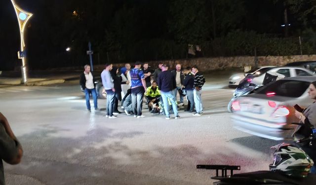 Kartepe'de Motosiklet Sürücüleri Ölümden Döndü!
