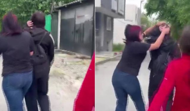 Kız öğrenciyi saçından tutup yere savurdular, tekme tokat darbettiler