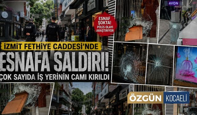 Sabah kepenk açan esnaf gördüğüne inanamadı