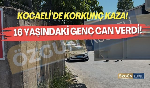 16 Yaşındaki Genç Feci Şekilde Can Verdi!