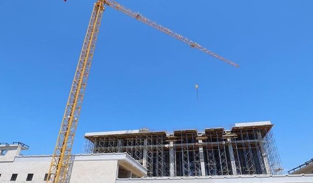 Umuttepe’de Cami ve Otopark Projesinde Kaba İnşaat Tamamlandı