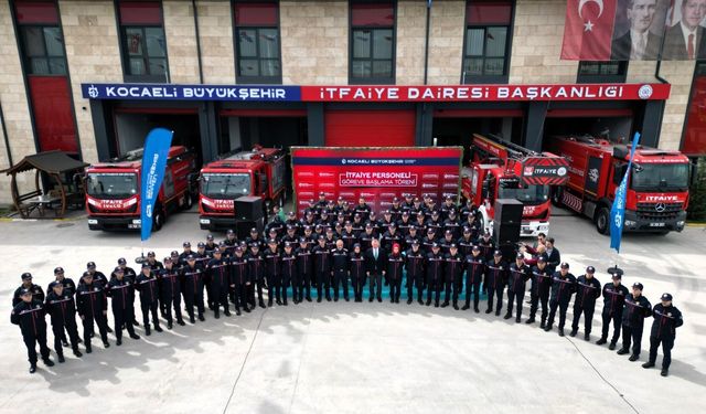 Kocaeli İtfaiyesi Bir Yılda 13 Bin 585 Olaya Müdahale Etti