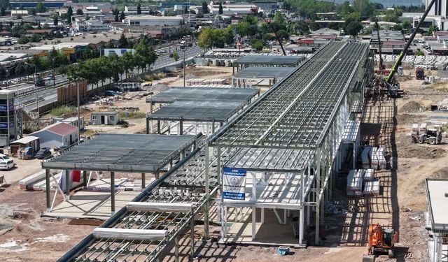 Kocaeli Sosyal Yaşam Merkezi’nde Çelik İmalatlar Tamamlandı