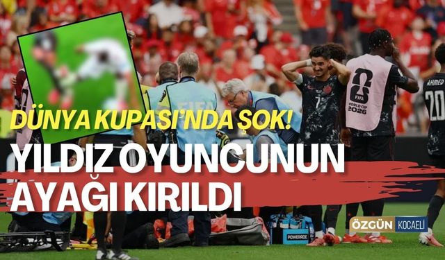 Dünya Kupası'nda Şok! Yıldız Oyuncunun Ayağı Kırıldı!