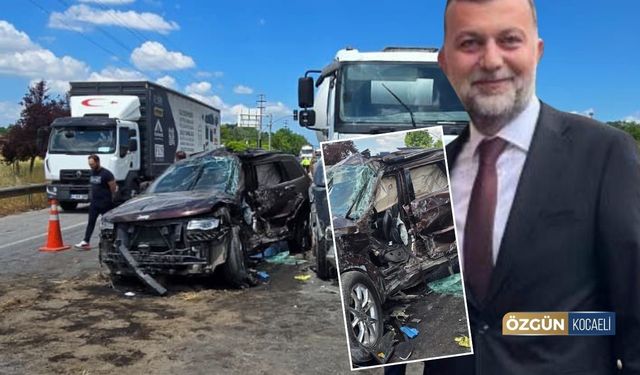 Kartepe'de feci kaza! Beton mikseri Jeep'i biçti