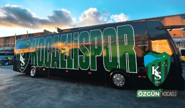 Kocaelispor’un Yeni Otobüsü Görücüye Çıktı