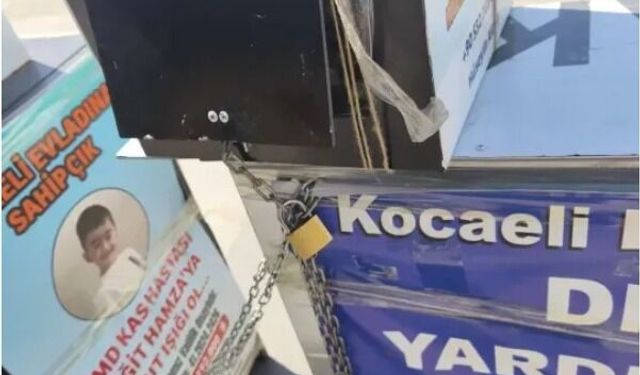 Kas Hastası Çocuğun Bağış Kutusunu Boşaltan Vicdansız Yakalandı!