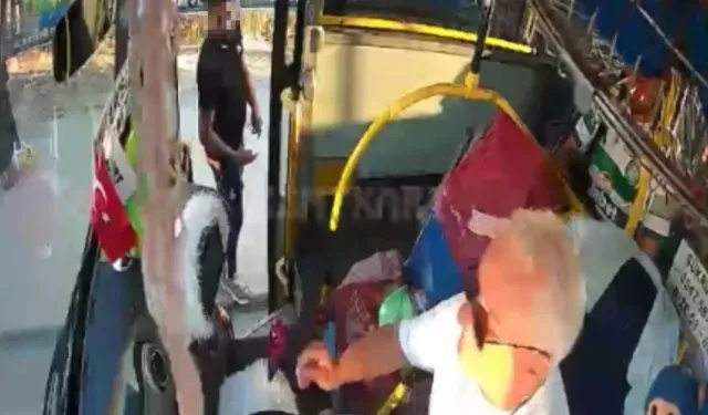 Silah sanılan cisim pense çıktı! Otobüs şoförünü tehdit eden şüpheli yakalandı