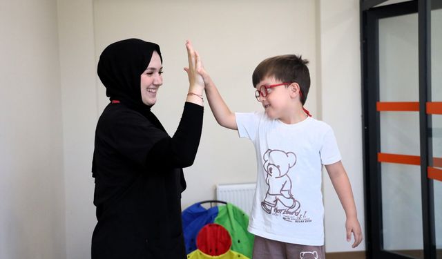 Gonca Engelsiz Yaşam Merkezi’nde yedi aylık ilerleme