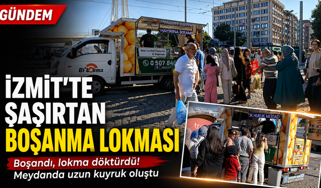 İzmit’te şaşırtan boşanma lokması