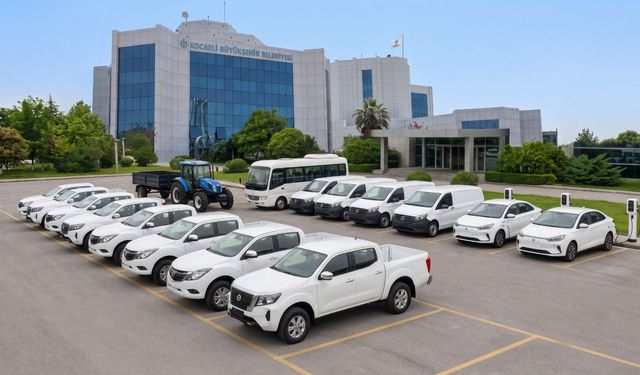 Kocaeli Büyükşehir Belediyesi 15 yeni araç alacak