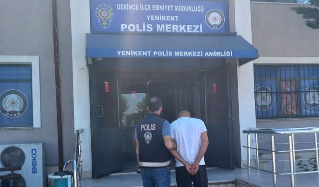 Uyarıcı madde ticaretinden aranan hükümlü Kocaeli'de yakalandı