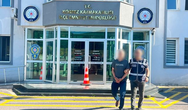 Kocaeli’de aranan hükümlü cezaevine gönderildi