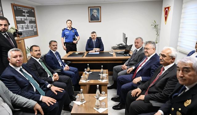 İçişleri Bakanı Mustafa Çiftçi Kocaeli'de: İlk Durağı Polis Merkezi Oldu