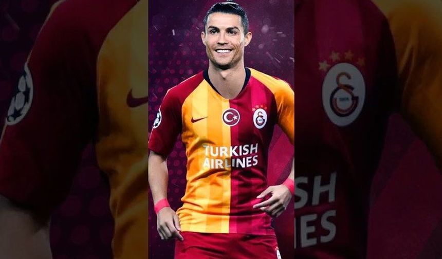 Galatasaray'da Cristiano Ronaldo sesleri! Ronaldo: "Galatasaray çok büyük bir kulüp"