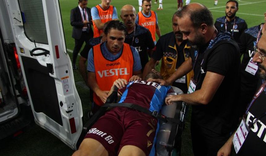 Edin Visca'nın kolu kırıldı