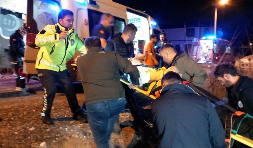 Virajı alamadı, uçuruma yuvarlandı