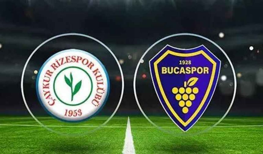 Çaykur Rizespor Bucaspor 1928 Maçı Saat Kaçta?