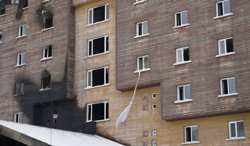 Yanan Otelden Geriye Bu Görüntüler Kaldı