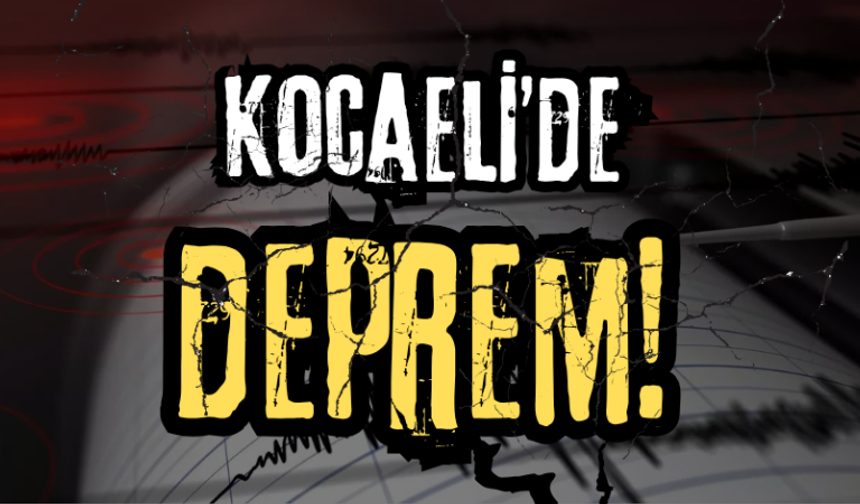 Kocaeli'de Bir Deprem Daha!